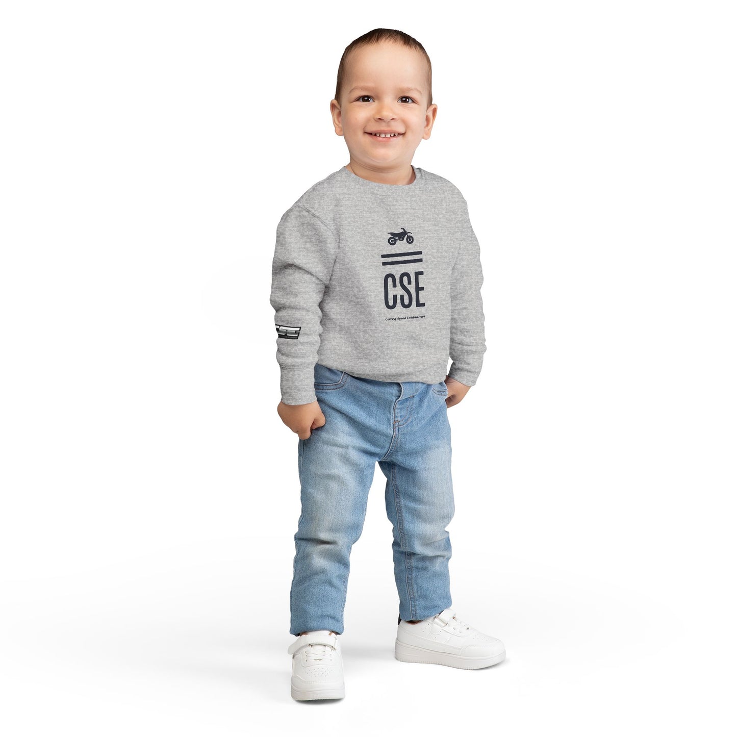 Toddler Motorcycle Sweatshirt