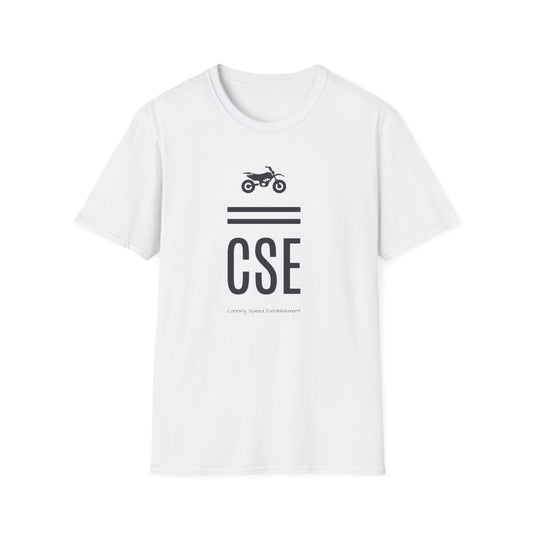 Motorcycle CSE Graphic Tee – Minimal Rider Shirt