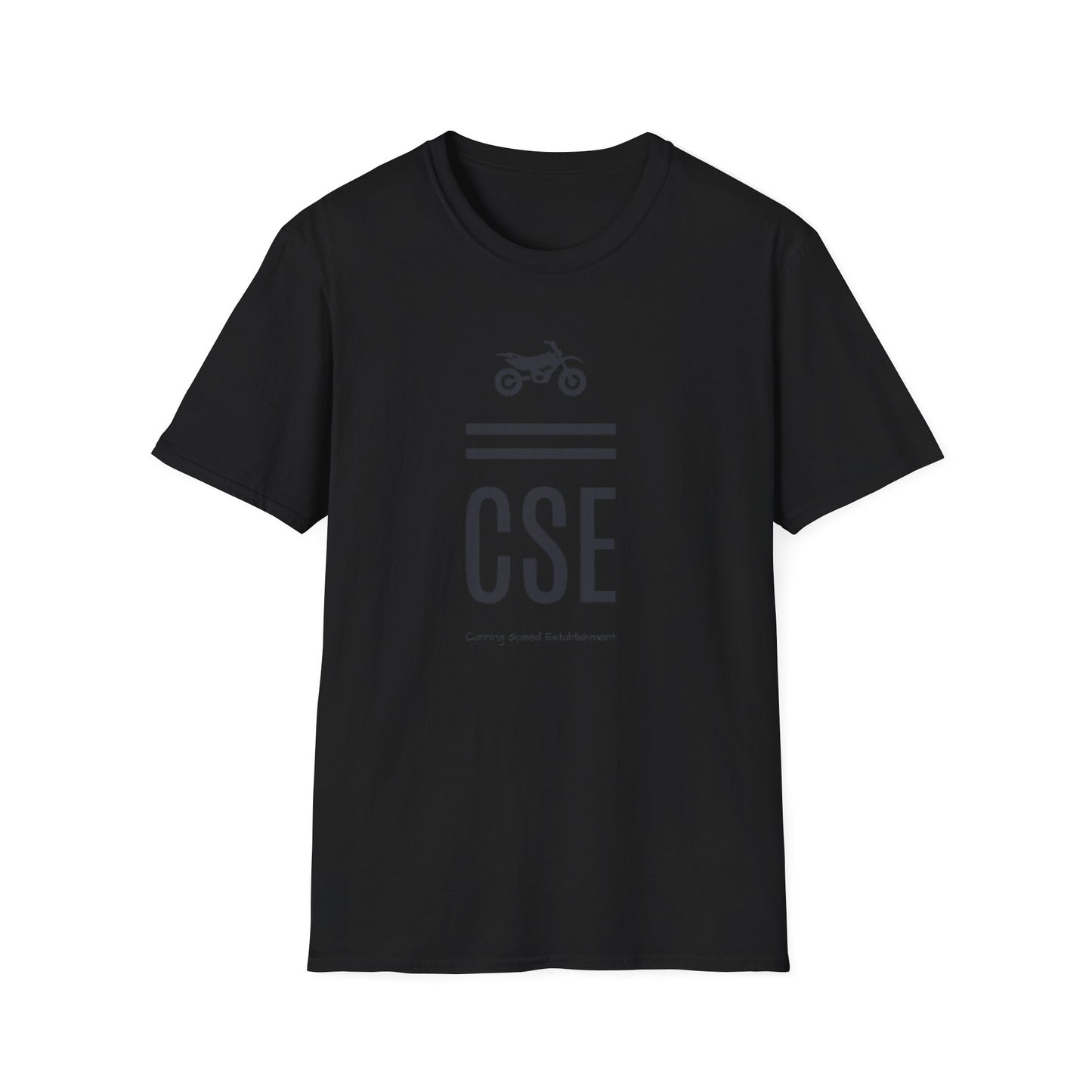 Motorcycle CSE Graphic Tee – Minimal Rider Shirt