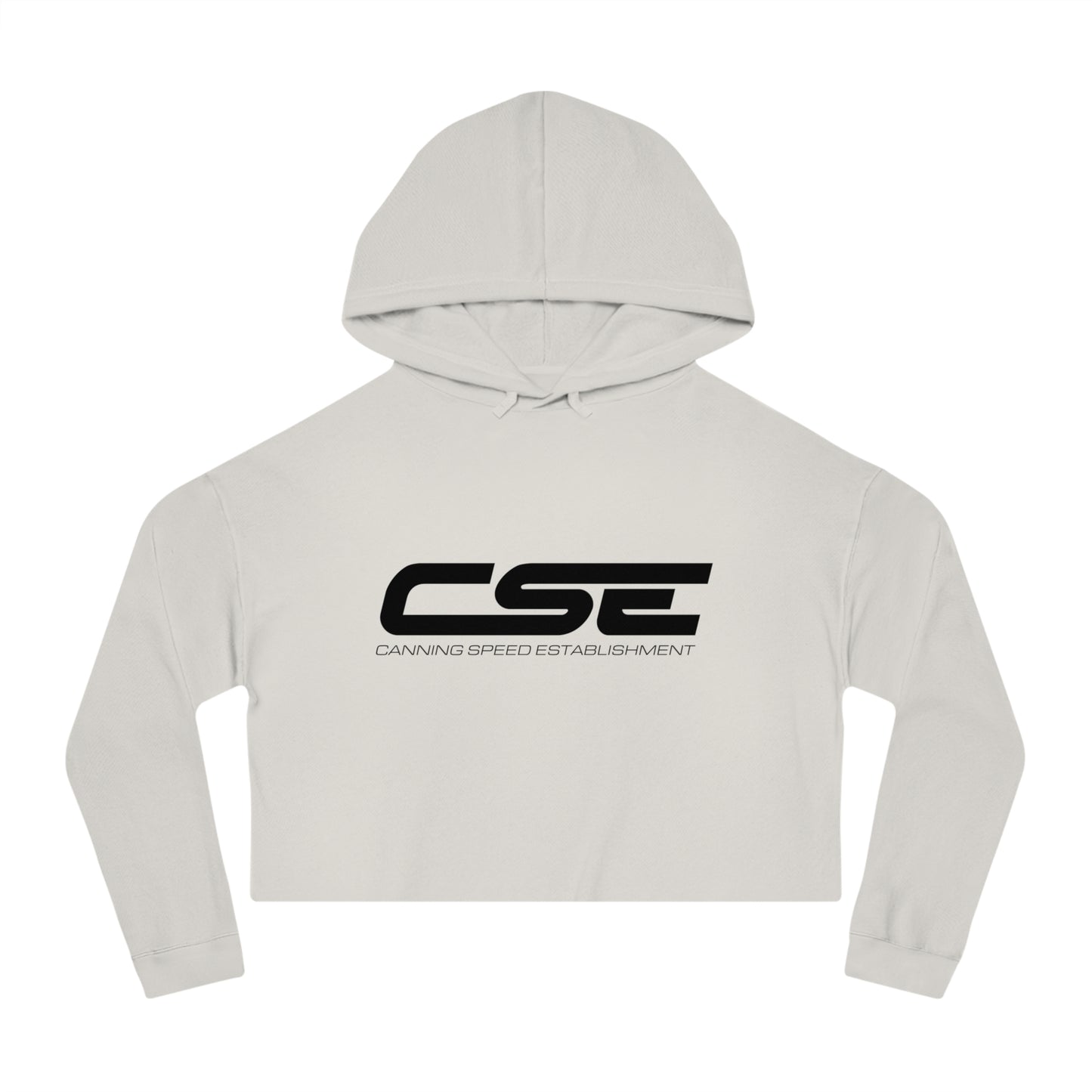 Cropped Hooded Sweatshirt