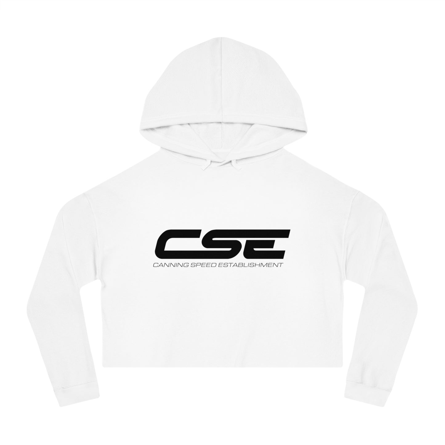 Cropped Hooded Sweatshirt