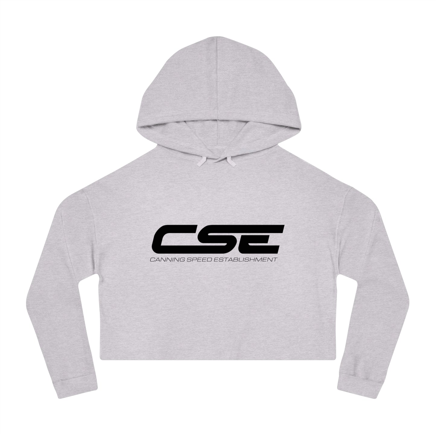 Cropped Hooded Sweatshirt