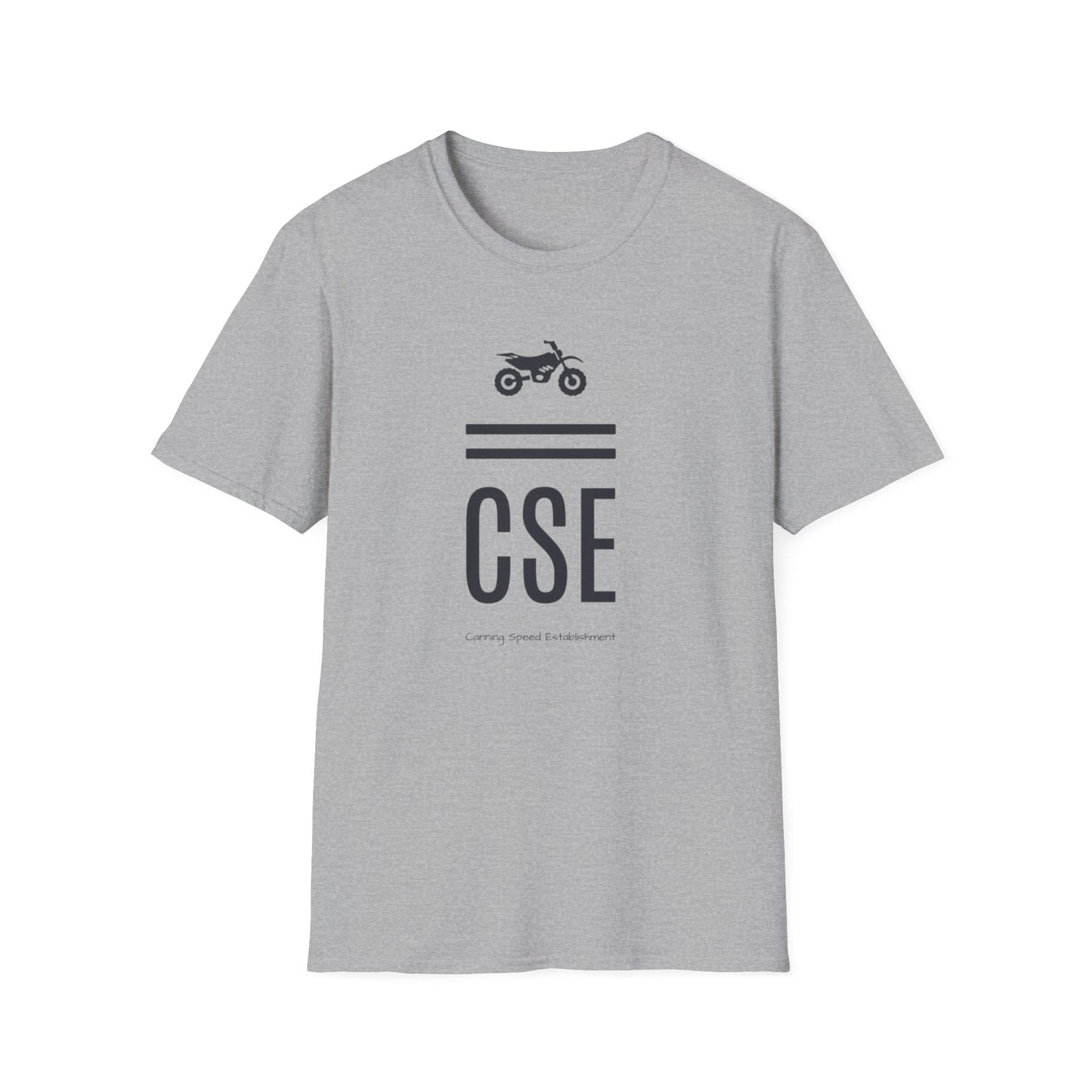 Motorcycle CSE Graphic Tee – Minimal Rider Shirt