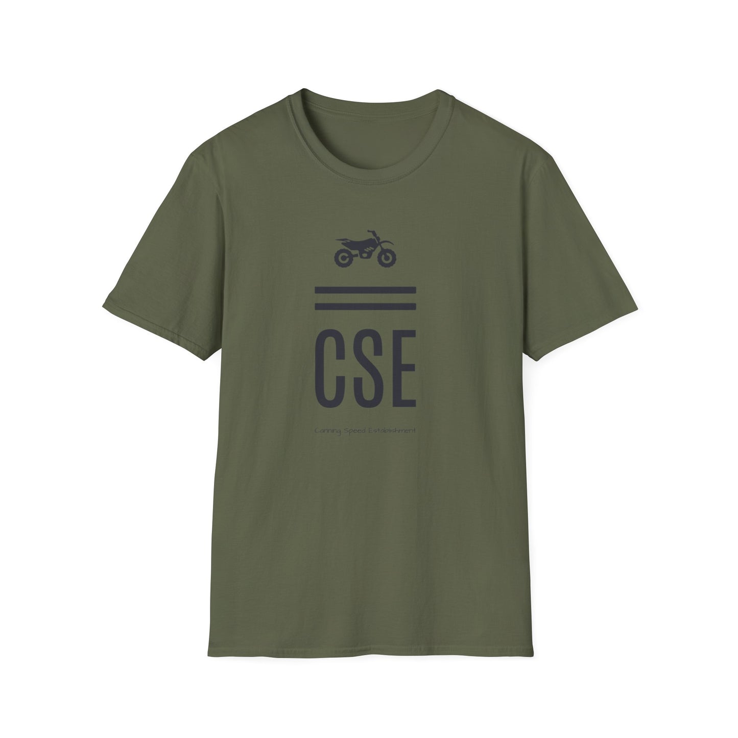 Motorcycle CSE Graphic Tee – Minimal Rider Shirt