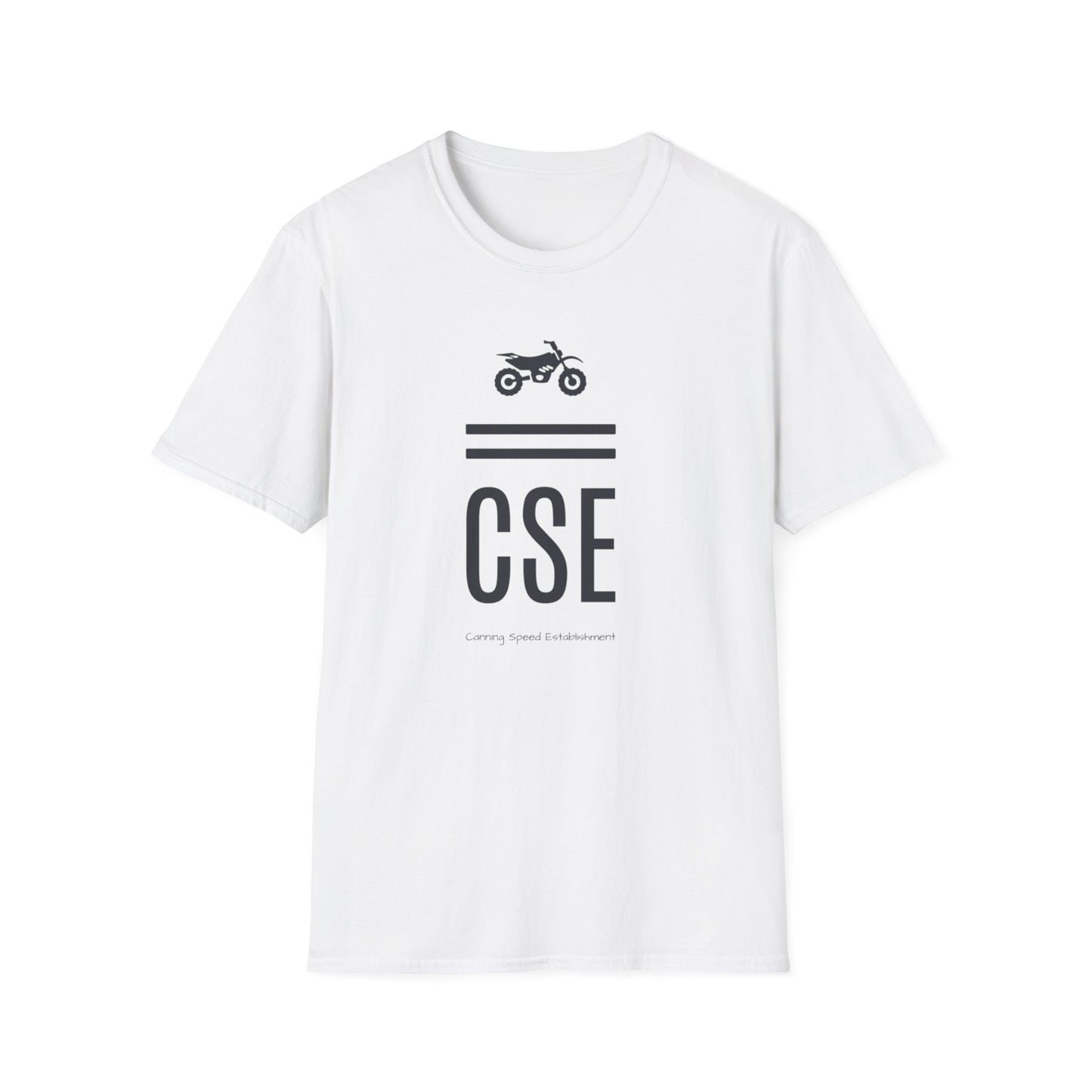Motorcycle CSE Graphic Tee – Minimal Rider Shirt